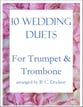 10 Wedding Duets for Trumpet and Trombone P.O.D. cover